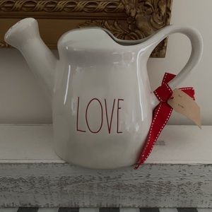 Rae Dunn LOVE watering can